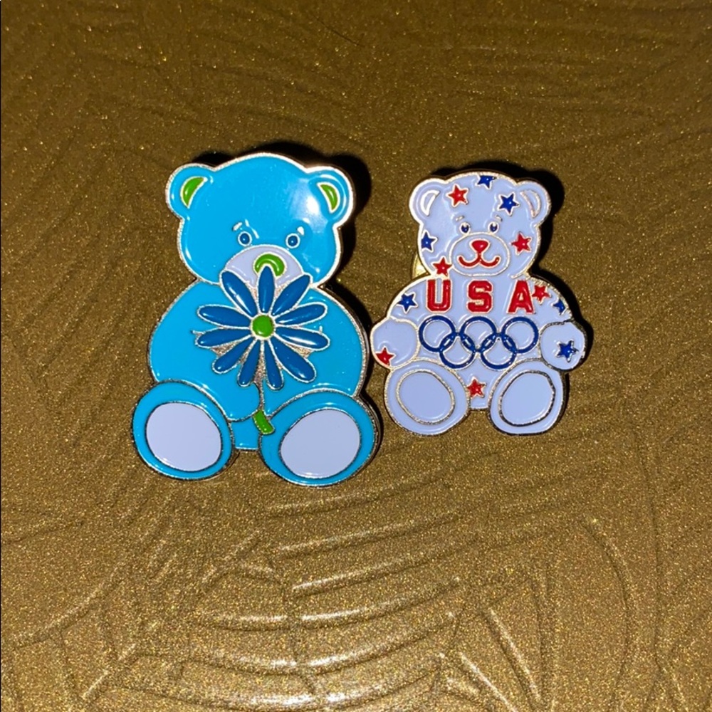 Two Build-a-Bear Pins